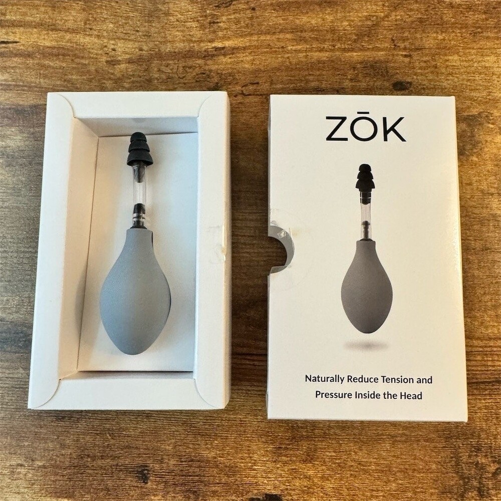 ZŌK Relief Inner Ear Pressure Modulator Migraine Headache Tension Device